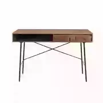 Acacia Wood Block Design Desk